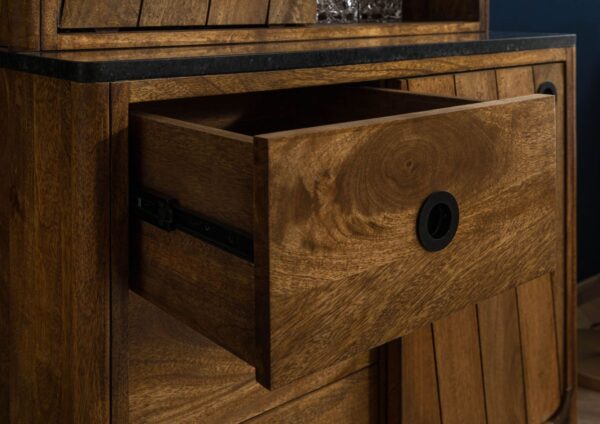 Furnliv Darien Mango Wood Display Cabinet #05 - Image 6