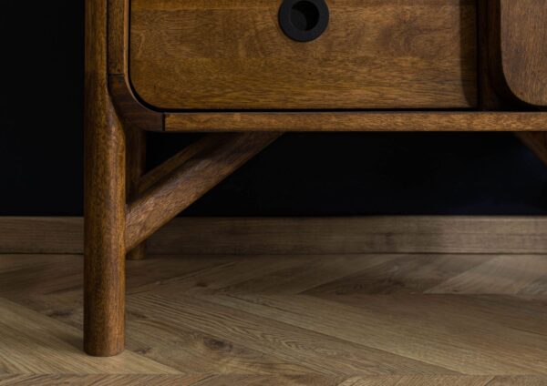 Furnliv Darien Mango Wood Display Cabinet #05 - Image 10