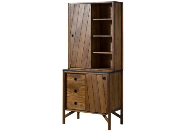 Furnliv Darien Mango Wood Display Cabinet #05 - Image 4