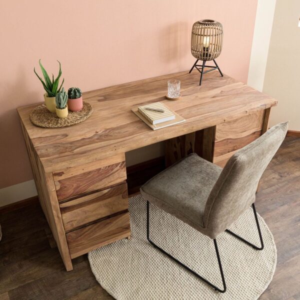 Furnliv Ranthambhor Sheesham Wood Study Desk - Image 2