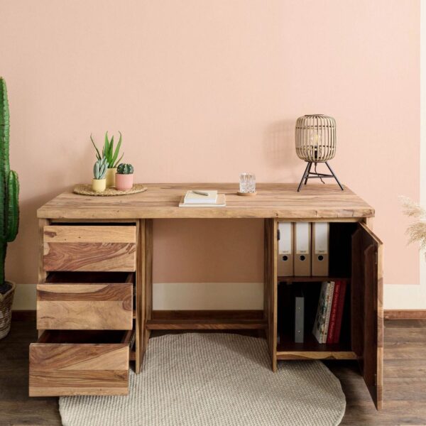 Furnliv Ranthambhor Sheesham Wood Study Desk - Image 4