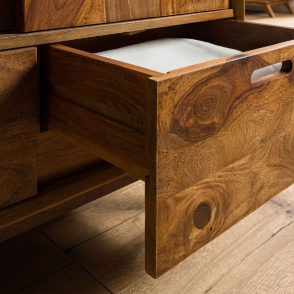 Furnliv Corbett Sheesham Wood Wardrobe #26 - Image 4