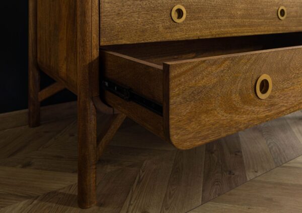 Furnliv Darien Mango Wood Wardrobe #19 - Image 7