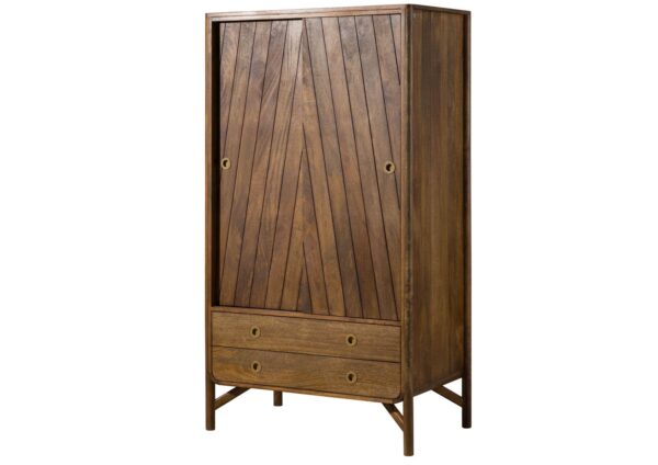 Furnliv Darien Mango Wood Wardrobe #19 - Image 8