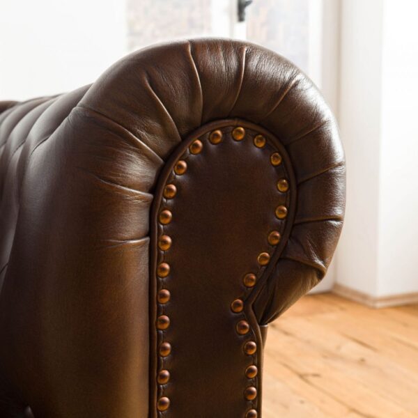 Furnliv Classic Chesterfield Armchair #44 - Image 6