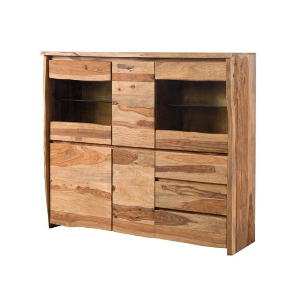 Furnliv Ranthambhor Sheesham Wood Display Cabinet - Image 9