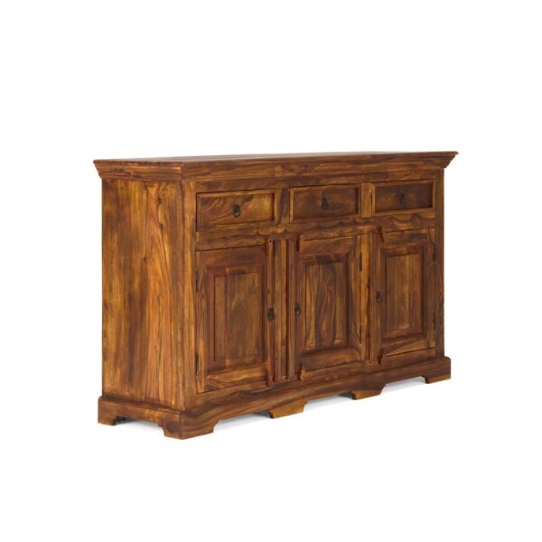 Furnliv Rustic Solid Sheesham Wood Sideboard #03 - Image 5