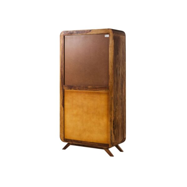 Furnliv Corbett Sheesham Display Cabinet