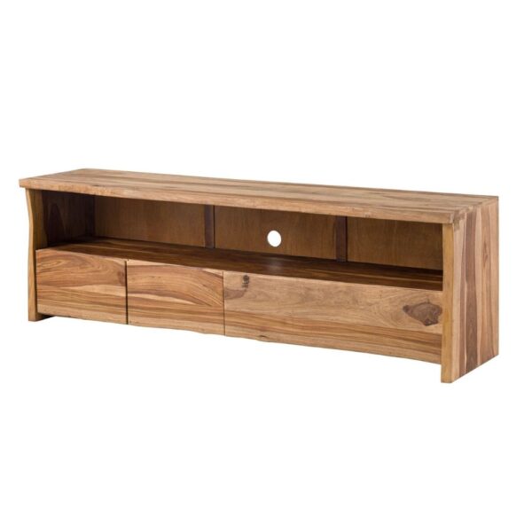 Furnliv Ranthambhor Sheesham Wood Three Drawers TV Unit - Image 9