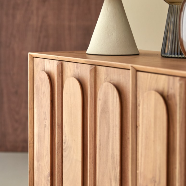 Furnliv Cisco Solid Acacia Wood Sideboard #08 - Image 6