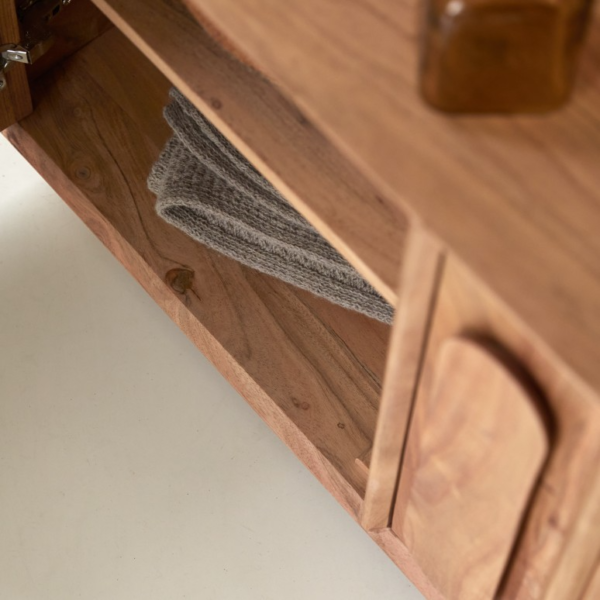 Furnliv Cisco Premium Acacia Wood TV Unit #02 - Image 6