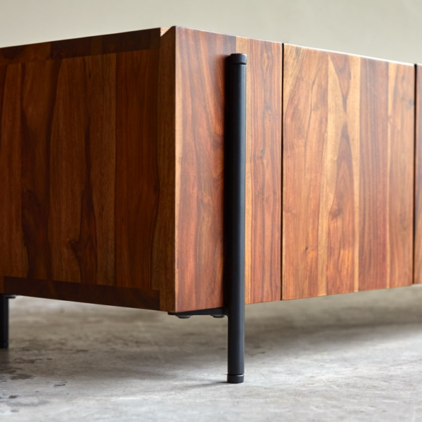 Furnliv Tolka Solid Sheesham Wood Low TV Unit #2 - Image 5