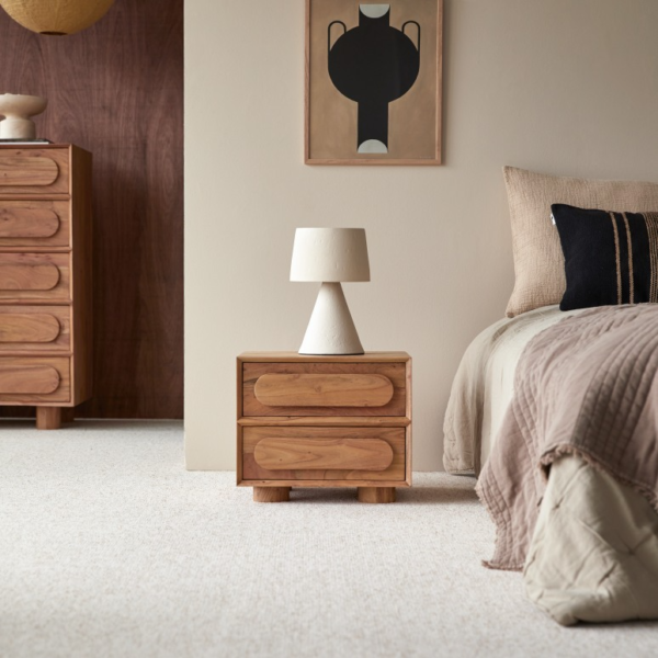 Furnliv Cisco Two-Drawer Premium Acacia Wood Bedside #05