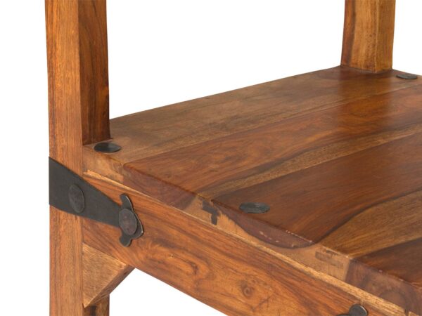 Furnliv Rustic Set of 2 Solid Wood Chairs #08 - Image 5