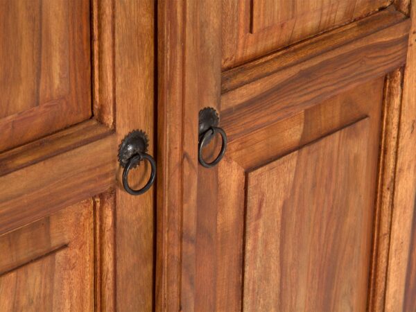 Furnliv Rustic Solid Wood Wardrobe Cabinet #01 - Image 7
