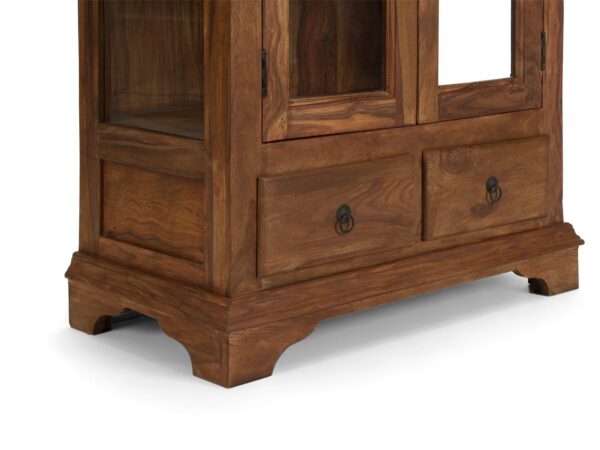 Furnliv Rustic Solid Wood Display Cabinet #07 - Image 6