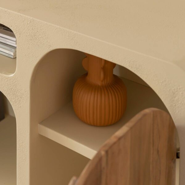 Furnliv Fade Natural Solid Wood Sideboard #02 - Image 10