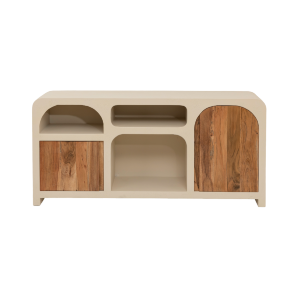 Furnliv Fade Natural Solid Wood Sideboard #02 - Image 7
