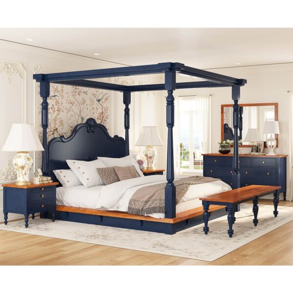 Furnliv Orchid Poster Bed #01 - Image 7