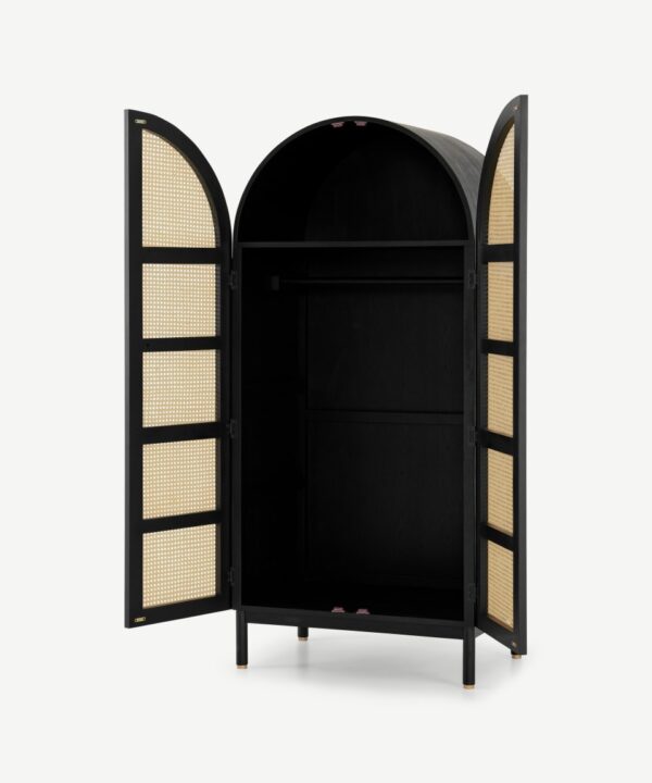 Furnliv Mandor Premium Cane Wardrobe #07 - Image 5