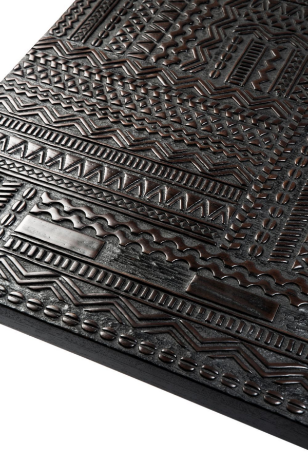 Furnliv Jodhpur Traditional Solid Wood Coffee Table - Image 6