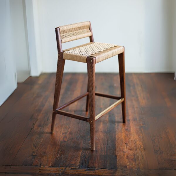 Furnliv Celine Solid Wood Bar Chair #02 - Image 7