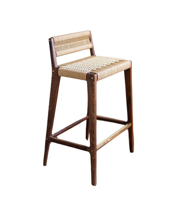Furnliv Celine Solid Wood Bar Chair #02