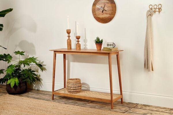 Furnliv Mandor Premium Cane Console Table #01 - Image 6