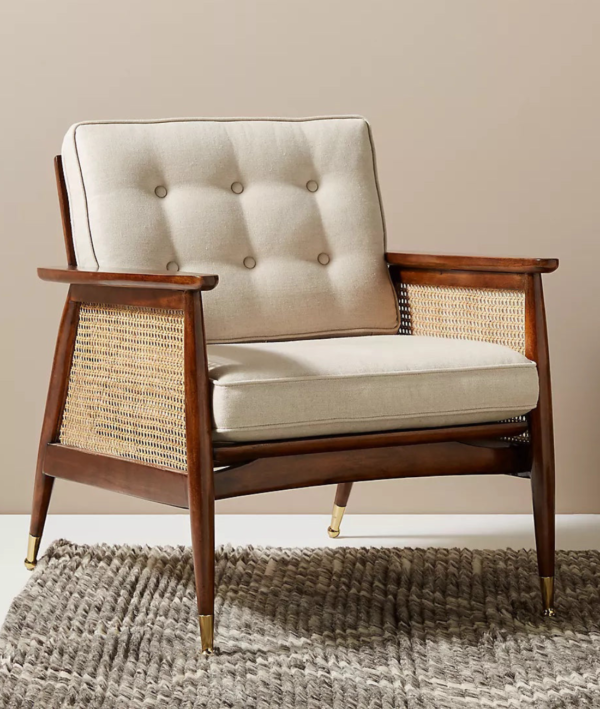 Furnliv Mandor Premium Chandigarh Designed Cane Armchair #11