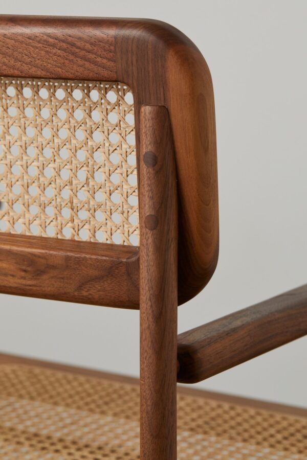 Furnliv Mandor Sleek Cane Dining Chair #17 - Image 4