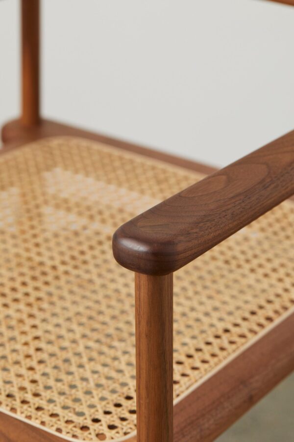 Furnliv Mandor Sleek Cane Dining Chair #17 - Image 5