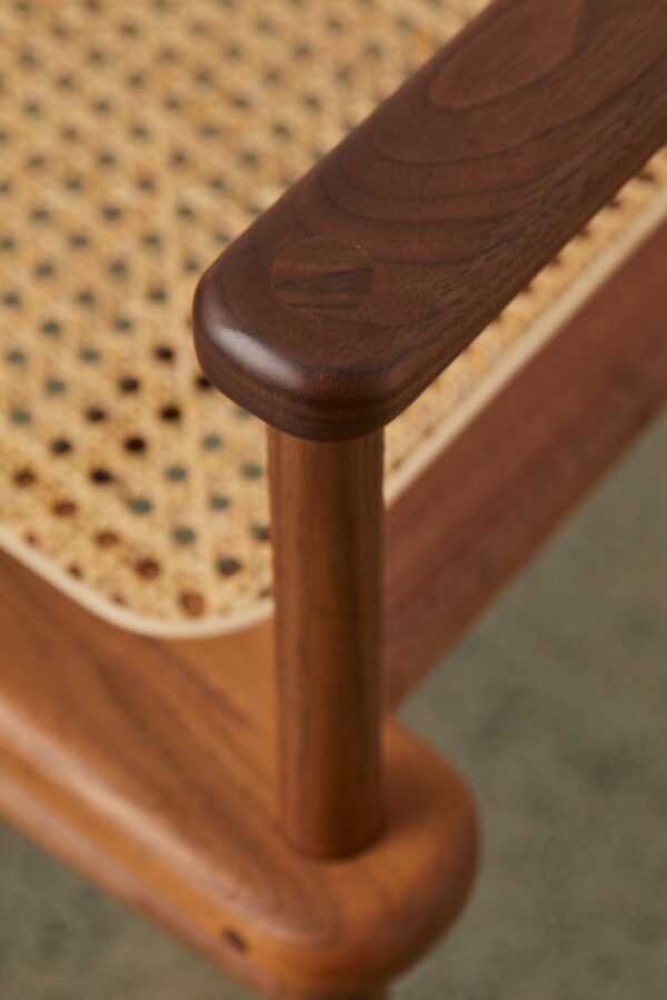 Furnliv Mandor Sleek Cane Dining Chair #17 - Image 6