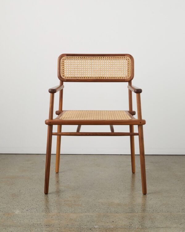 Furnliv Mandor Sleek Cane Dining Chair #17 - Image 8