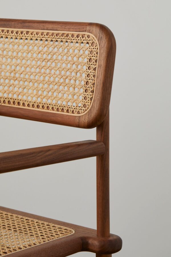 Furnliv Mandor Sleek Cane Dining Chair #17 - Image 2