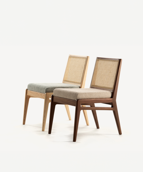 Furnliv Mandor Premium Cane Dining Chair #10