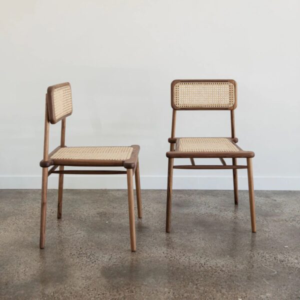 Furnliv Mandor Premium Cane Dining Chair #19