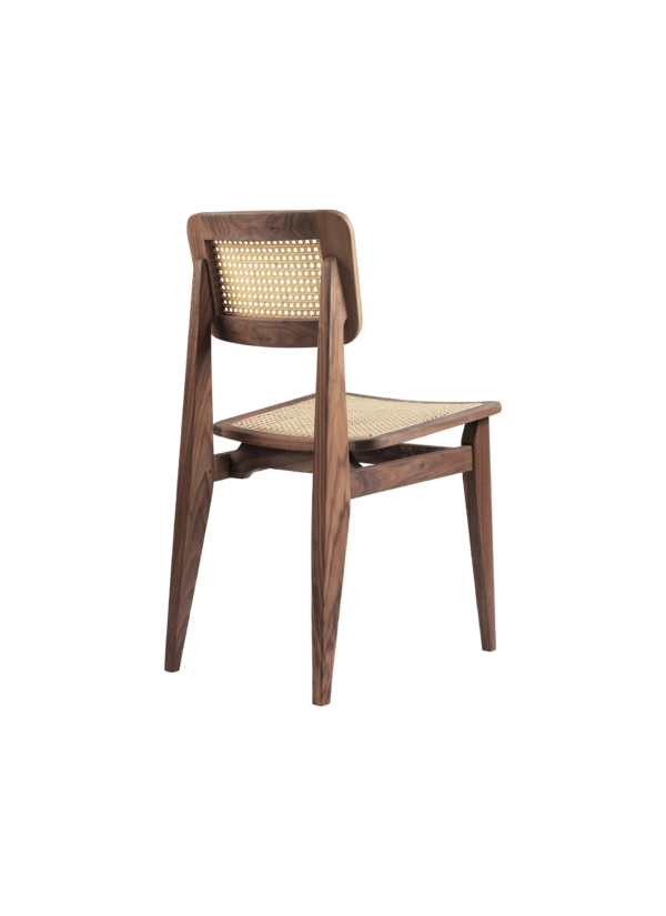 Furnliv Mandor Premium Solid Wood Dining Chair with Natural Cane #20 - Image 3