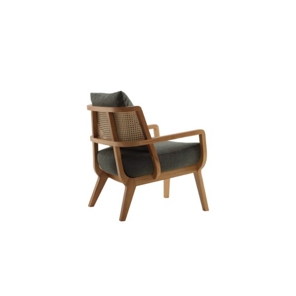 Furnliv Mandor Premium Low Back Cane Chair #13 - Image 4
