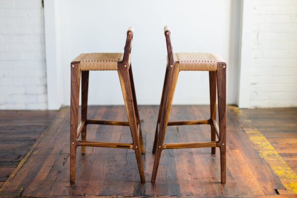 Furnliv Celine Solid Wood Bar Chair #02 - Image 3
