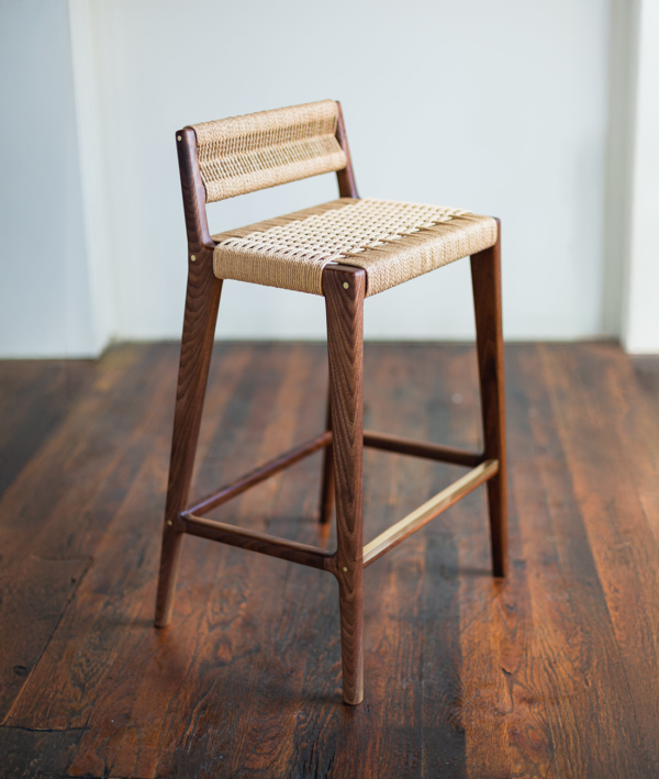 Furnliv Celine Solid Wood Bar Chair #02 - Image 2
