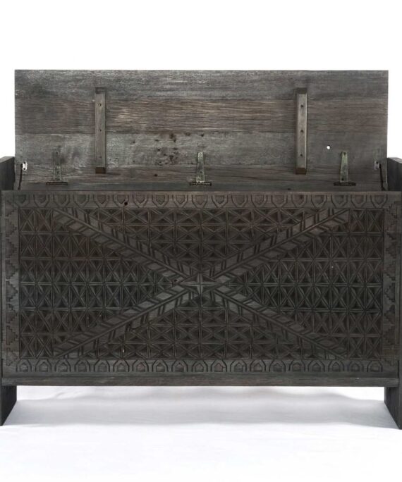 Furnliv Jodhpur Traditional Design Multipurpose Trunk Cabinet