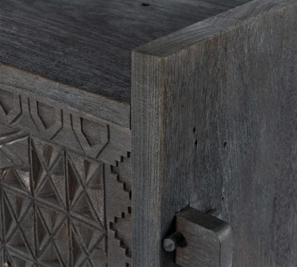 Furnliv Jodhpur Traditional Design Multipurpose Trunk Cabinet - Image 4