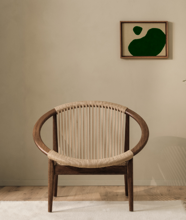 Furnliv Celine Premium Solid Wood Lounge Chair #01 - Image 4