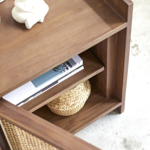 Furnliv Mandor Premium Cane Bedside #06 - Image 2