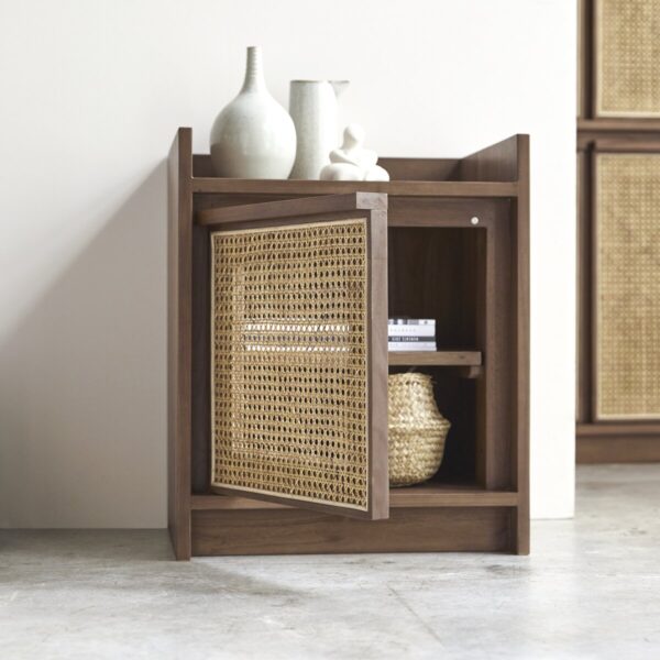 Furnliv Mandor Premium Cane Bedside #06 - Image 3
