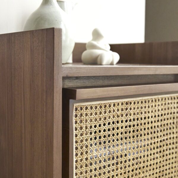 Furnliv Mandor Premium Cane Bedside #06 - Image 4