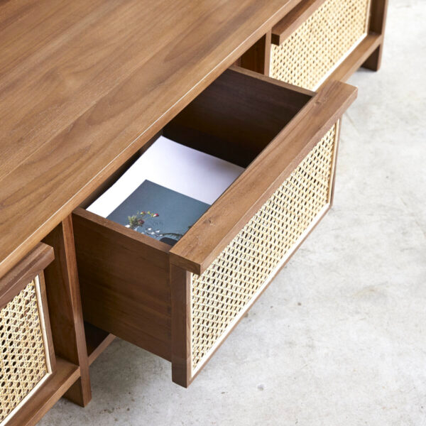 Furnliv Mandor Solid Wood TV Unit #08 - Image 5