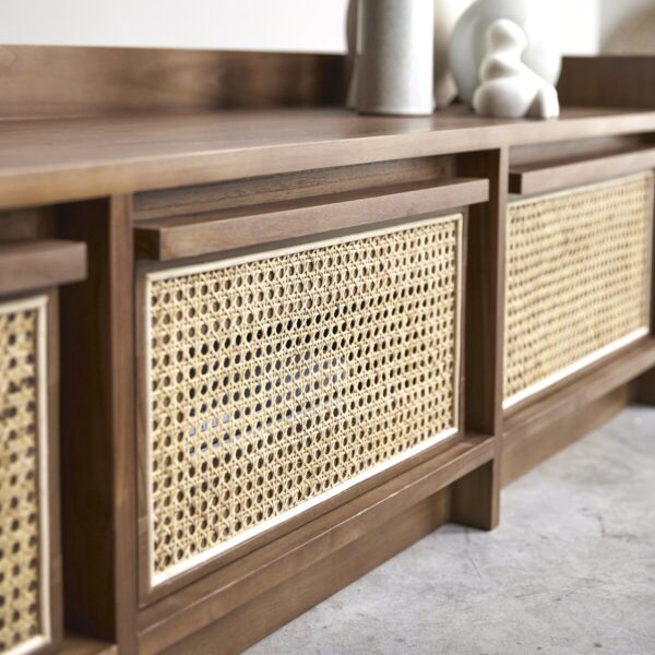 Furnliv Mandor Solid Wood TV Unit #08 - Image 2