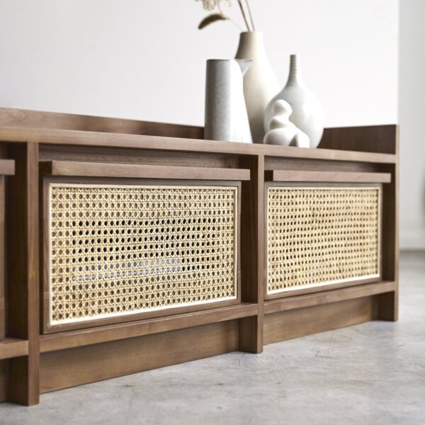 Furnliv Mandor Solid Wood TV Unit #08 - Image 4
