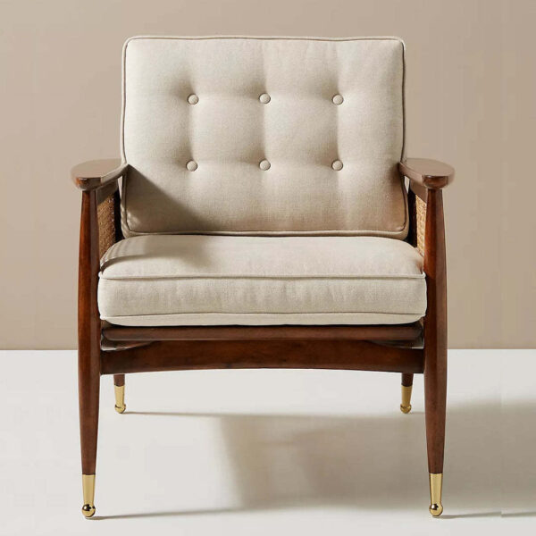 Furnliv Mandor Premium Chandigarh Designed Cane Armchair #11 - Image 3